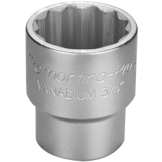 Soquete estriado 41 mm encaixe 3/4 Soquete estriado 41 mm encaixe 3/4