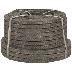 Gaxeta de algodão quadrada grafitada 1/2 Gaxeta de algodão quadrada grafitada 1/2