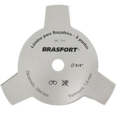 Lmina para roadeira 3 pontas 3 x 254 mm - 7347