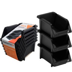 Kit 18 Gavetas pl�sticas empilh�veis para estante n� 3 - 42017