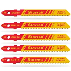 Lâmina para serra tico tico 50 mm 18 dentes - cartela com 5 unidades - BU218