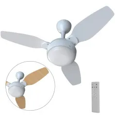 Ventilador de teto 3 pás Inverter dupla face com controle remoto - Legacy