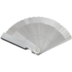 Calibrador de folga de 0,004 a 0,686 mm Calibrador de folga de 0,004 a 0,686 mm