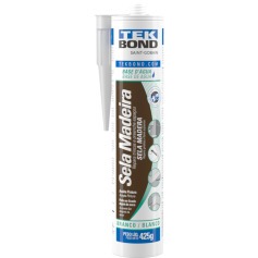 Adesivo acrlico branco para madeira 425 g - Sela Madeira