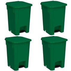 Cesto coletor de lixo 15L com pedal 4 peças - MVCP15 Cesto coletor de lixo 15L com pedal 4 peças - MVCP15