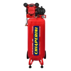 Compressor de ar vertical 10 pés 110L 2 hp 140 libras monofásico - 10/110 RED Compressor de ar vertical 10 pés 110L 2 hp 140 libras monofásico - 10/110 RED