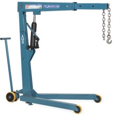 Guincho hidrulico capacidade 1T com prolongador rodas de poliuretano - MGH-1C	