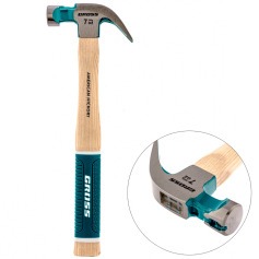 Martelo unha de 27 mm com encaixe magn�tico cabo de madeira - 1041455