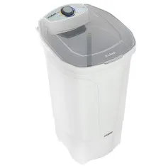 Lavadora de roupas semiautomática 14kg branca