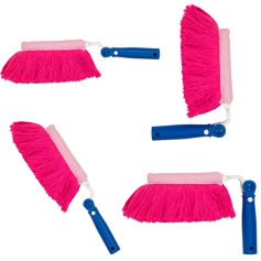 Kit 4 Espanadores eletrostático cabo angular 4 posições Kit 4 Espanadores eletrostático cabo angular 4 posições