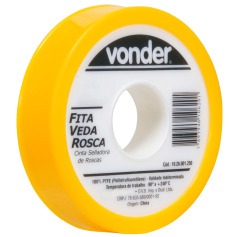 Fita veda rosca 18 mm x 50 m Fita veda rosca 18 mm x 50 m