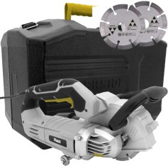 Cortadora de parede 1.500 watts 125 mm com 2 discos diamantados - RZ-C1500 Cortadora de parede 1.500 watts 125 mm com 2 discos diamantados - RZ-C1500