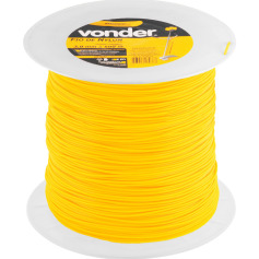 Fio de nylon 3 mm rolo com 500 metros para roçadeiras Fio de nylon 3 mm rolo com 500 metros para roçadeiras
