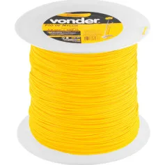Fio de nylon 3 mm rolo com 500 metros para roçadeiras