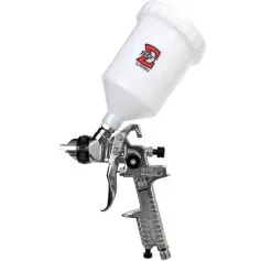 Pistola de pintura pneumática HVLP de 600 ml bico de 1,7 mm - SGT-3012A