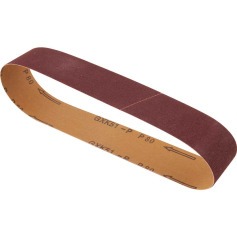 Cinta de lixa 50 mm x 686 mm G 80 com 5 peças   Cinta de lixa 50 mm x 686 mm G 80 com 5 peças