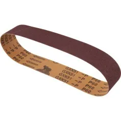 Cinta de lixa 50 mm x 686 mm G 60 com 5 peças  