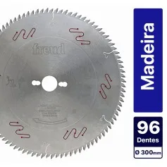 Disco de serra para madeira 300 x 30 mm com 96 dentes - LU3A 0300