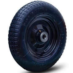 Roda completa com pneu cmara 14 x 3.1/2