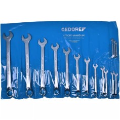 Jogo de chave combinada 1/4 a 1.1/4