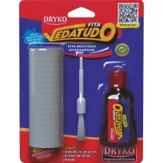 Fita adesiva impermeabilizante 10 cm x 1 m vedatudo - DRYKOFITA
