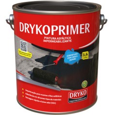 Impermeabilizante asfáltico 3,6L - DRYKOPRIMER ECO Impermeabilizante asfáltico 3,6L - DRYKOPRIMER ECO