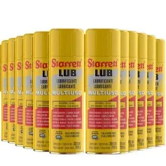 Kit 12 óleos lubrificante desengripante multiuso 300 ml - Lub Starrett