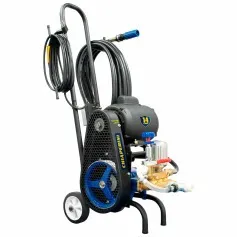 Lavadora de média pressão 320 libras 1 hp com carrinho e mangueira 10m - LJ14L