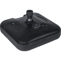 Base para guarda-sol e ombrelone quadrada 18kg - 70027107 Base para guarda-sol e ombrelone quadrada 18kg - 70027107