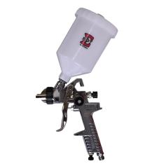 Pistola de pintura HVLP tipo gravidade com bico 1.3 mm 600 ml - SGT-3011A