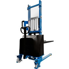 Empilhadeira el�trica eleva��o 1,60 m capacidade 1.000 kg tra��o manual - PE1016-C