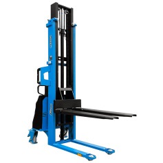 Empilhadeira elétrica elevação 3,40 m capacidade 1.000 kg tração manual - PE1034-C Empilhadeira elétrica elevação 3,40 m capacidade 1.000 kg tração manual - PE1034-C