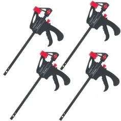 Kit 4 Grampos de aperto rápido para marceneiro 6