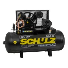 Compressor de ar 20 pés 200 litros 5 hp monofásico - CSV20/200 MAX