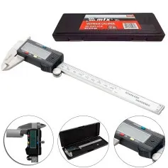 Paquímetro digital capacidade 150 mm em aço inox - 316119
