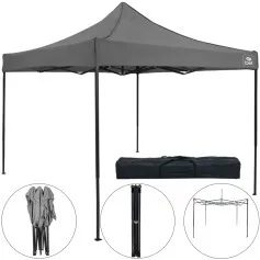 Gazebo dobrável em oxford com pvc 3 x 3 m Pagoda - 334308