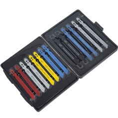 Jogo de lâminas para serra tico tico 14 peças Jogo de lâminas para serra tico tico 14 peças