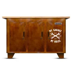 Bancada fechada com 3 portas My Garage RLL-203