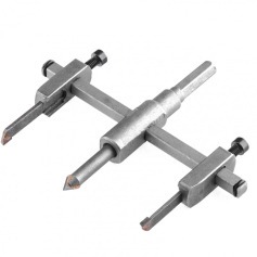 Broca bailarina ajustável 30 a 130 mm para cerâmica Broca bailarina ajustável 30 a 130 mm para cerâmica