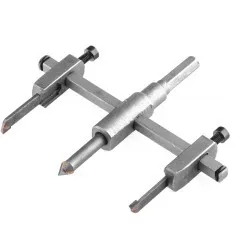 Broca bailarina ajustável 30 a 130 mm para cerâmica