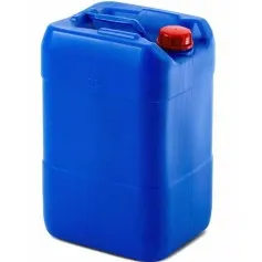 Galão de plástico com capacidade de 30 litros