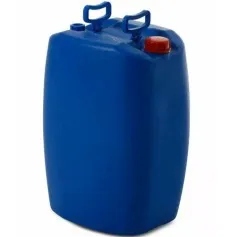 Galão de plástico com capacidade de 50 litros
