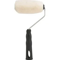 Rolo de lã para pintura com suporte de 9 cm