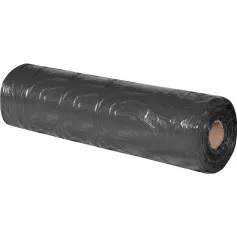 Lona plástica preta 8 m x 50 m 40 kg