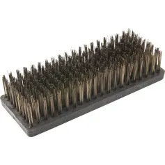 Escova de aço carbono manual sem cabo