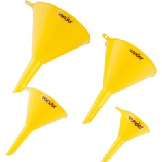 Funil de plástico com 4 peças - FPV004 Funil de plástico com 4 peças - FPV004