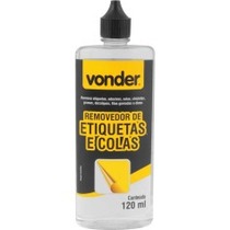 Removedor de etiquetas e colas 120 ml