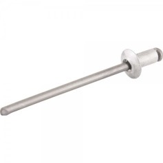 Rebite de repuxo em alum�nio 2,4 x 6 mm com 100 pe�as 
