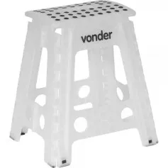 Banqueta plástica dobrável 450 mm