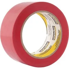 Fita adesiva para demarcação 48 mm x 30 m vermelho